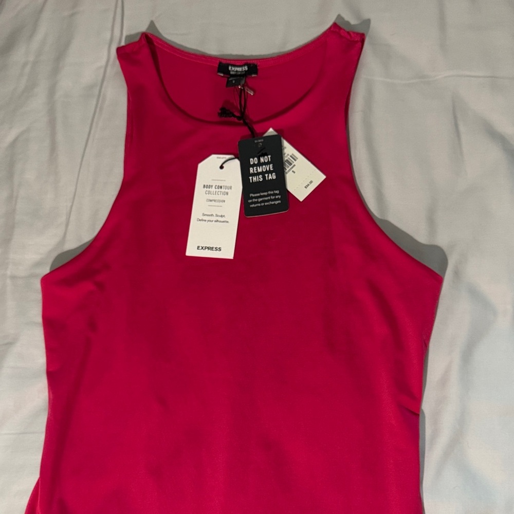 Express Fuchsia body contour bodysuit
